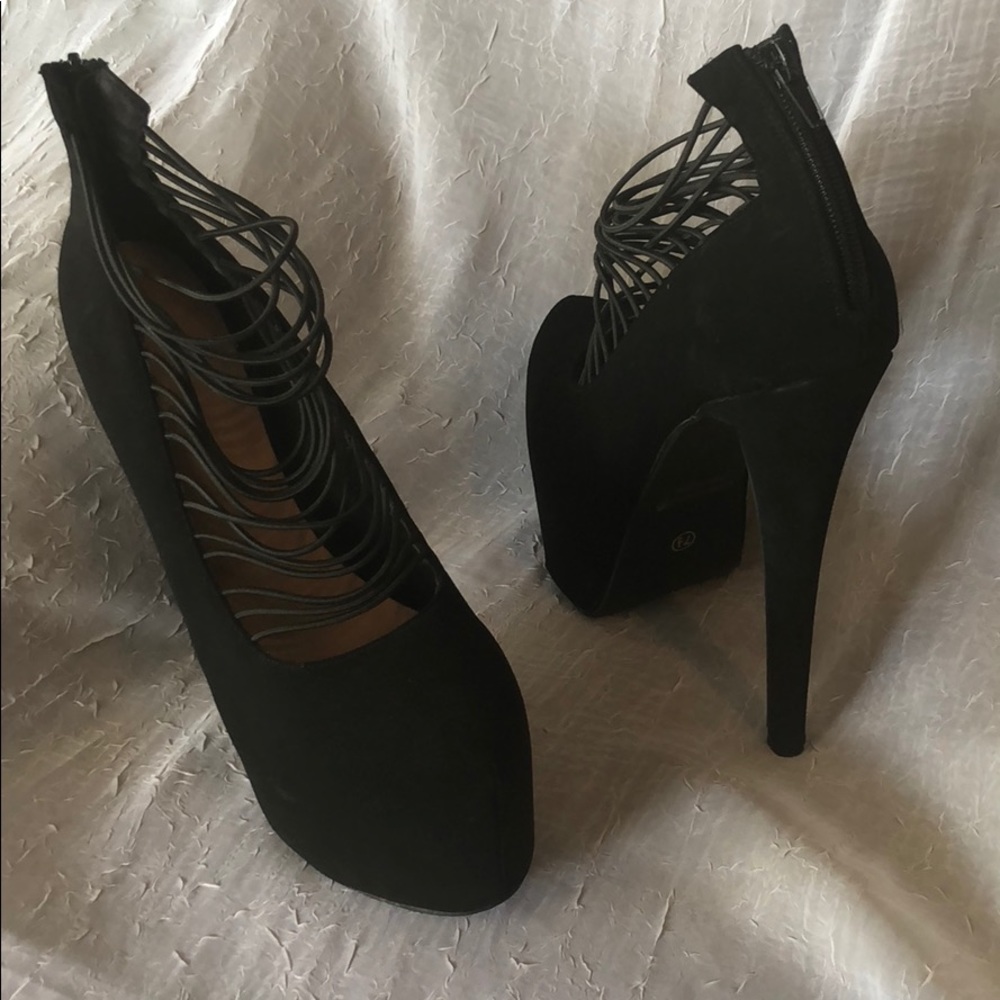 Black  stiletto by Glaze